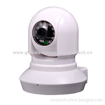 WiFi Wireless PTZ IP Camera, Supports Two Way Audio Communicate for Baby Security Camera